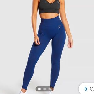 Gymshark Vital Seamless 2.0 leggings Stellar Blue Size M